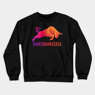 Hakunamatata Crypto Tata Token Hakunamatata tata Cryptocurrency coin Crewneck Sweatshirt